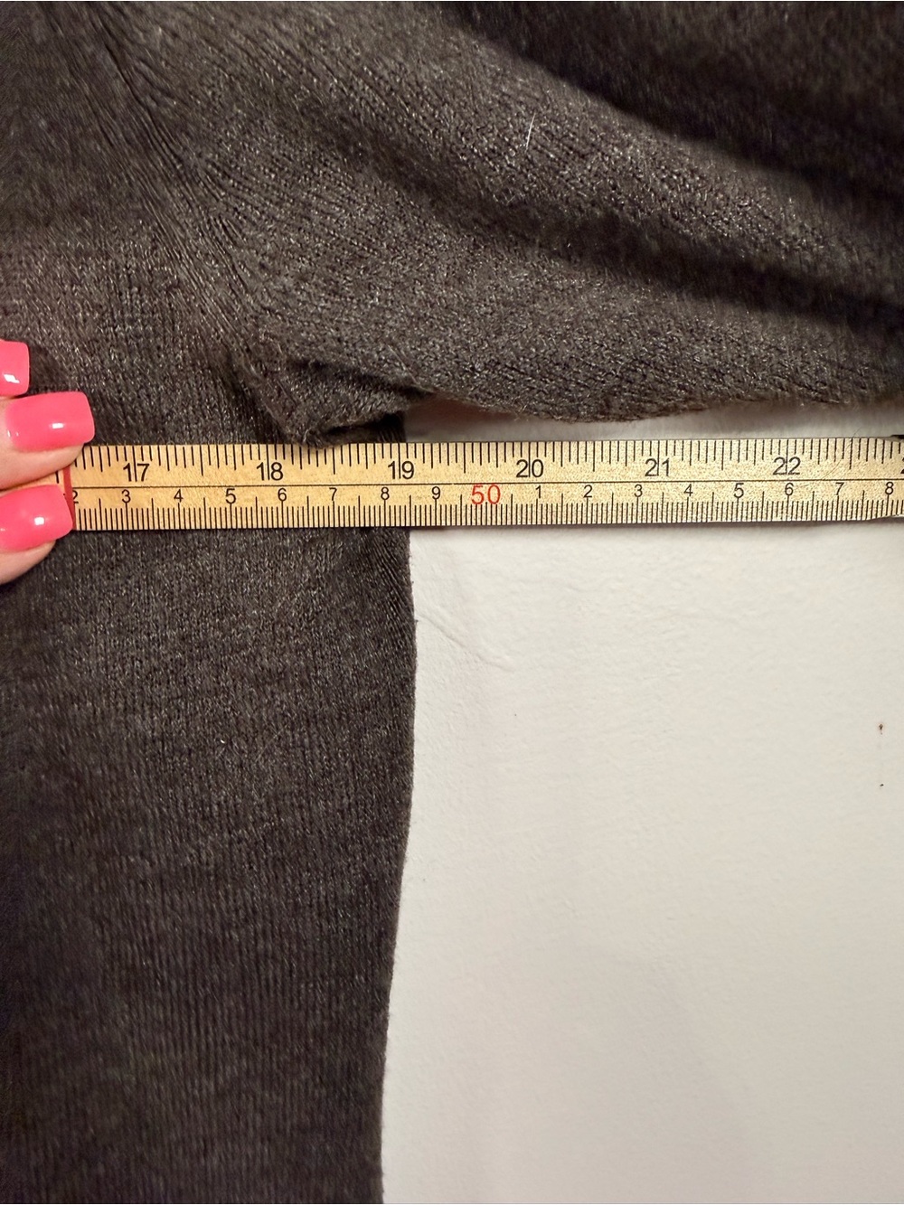 Scott Brown Ruffle-Front Open Cardigan - Picture 5 of 6